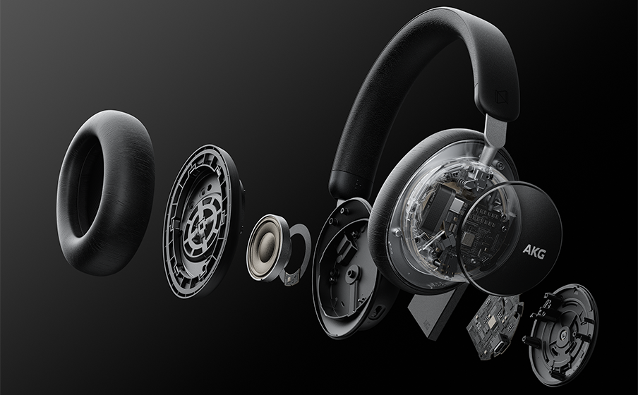 AKG N9 Hybrid | Wireless over-ear noise cancelling headphones