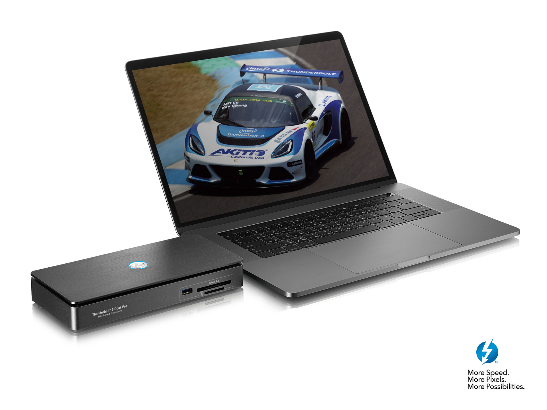 Thunder3 Dock Pro - Thunderbolt 3 Docking Station with 10GbE | AKiTiO