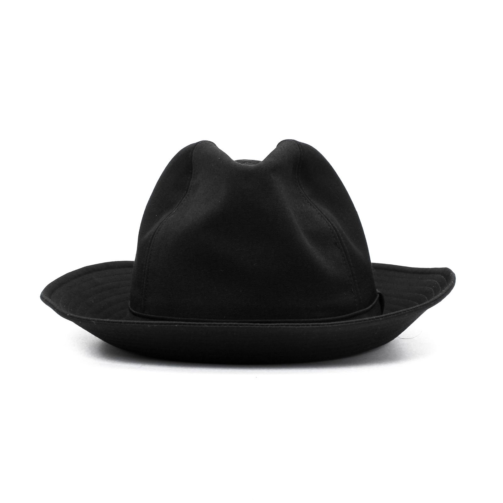 yohji yamamoto - pour homme | フェドラハット (メンズ) / ブラック