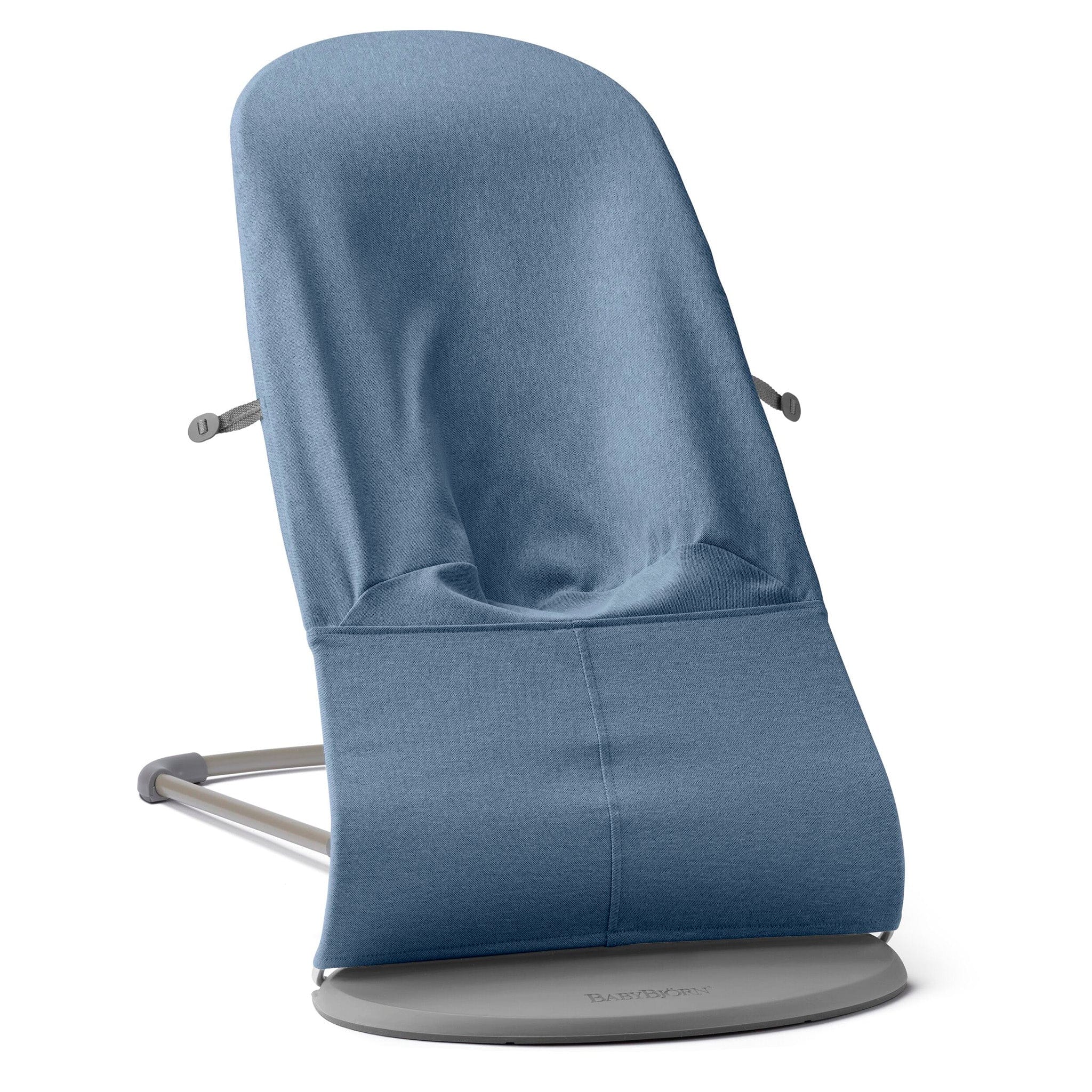 BabyBjorn Bouncer Bliss Woven Melange, Blue – Albee Baby