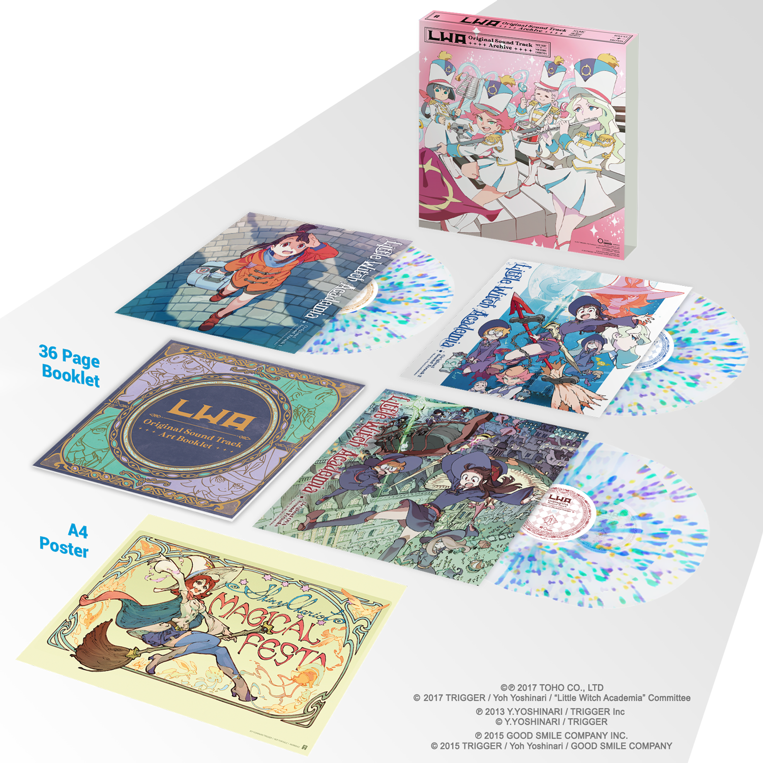 Little Witch Academia Vinyl Deluxe Edition (AllTheAnime.com colour