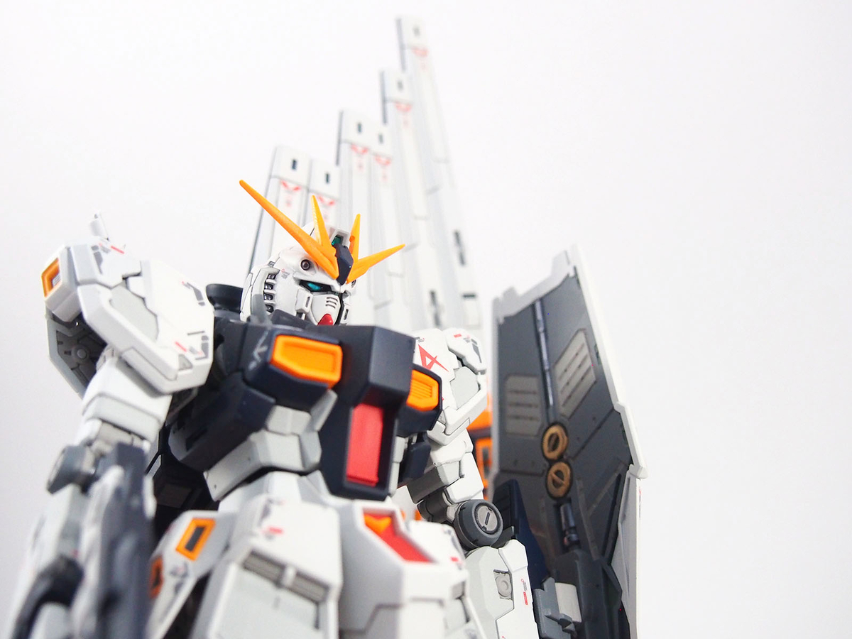RG νガンダム 塗装/改修レビュー（ガンプラ仮組みのすすめ） | APYAPON
