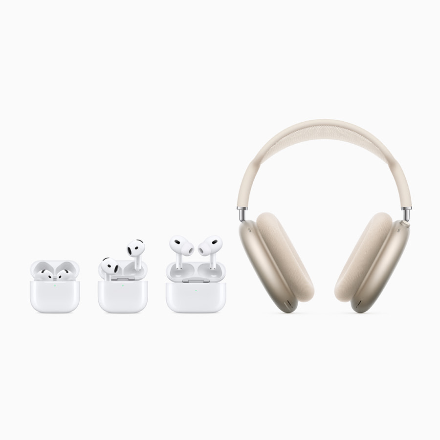 Apple、AirPods 4を発表、AirPods Pro 2では聴覚の健康をサポートする