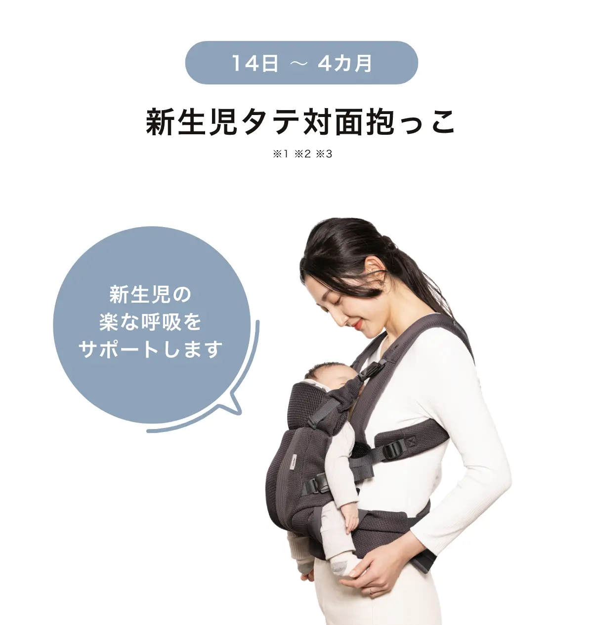 抱っこひも「Laclis ラクリス」 | ベビー用品のアップリカ公式サイト