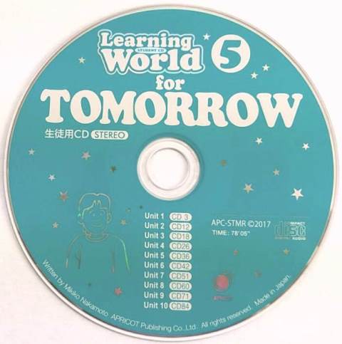 Learning World 5 TOMORROW 生徒用CD
