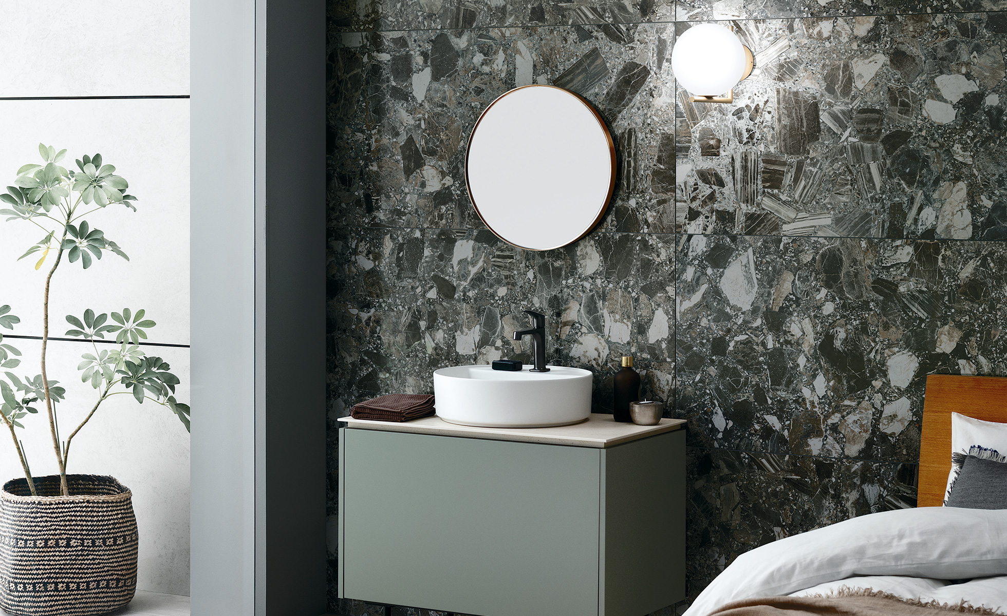 STEEL FRAME MIRROR - アクアピア