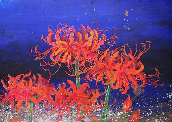 彼岸花」 by 秋水｜Artmeter｜暮らしを彩るアートが、きっと見つかる