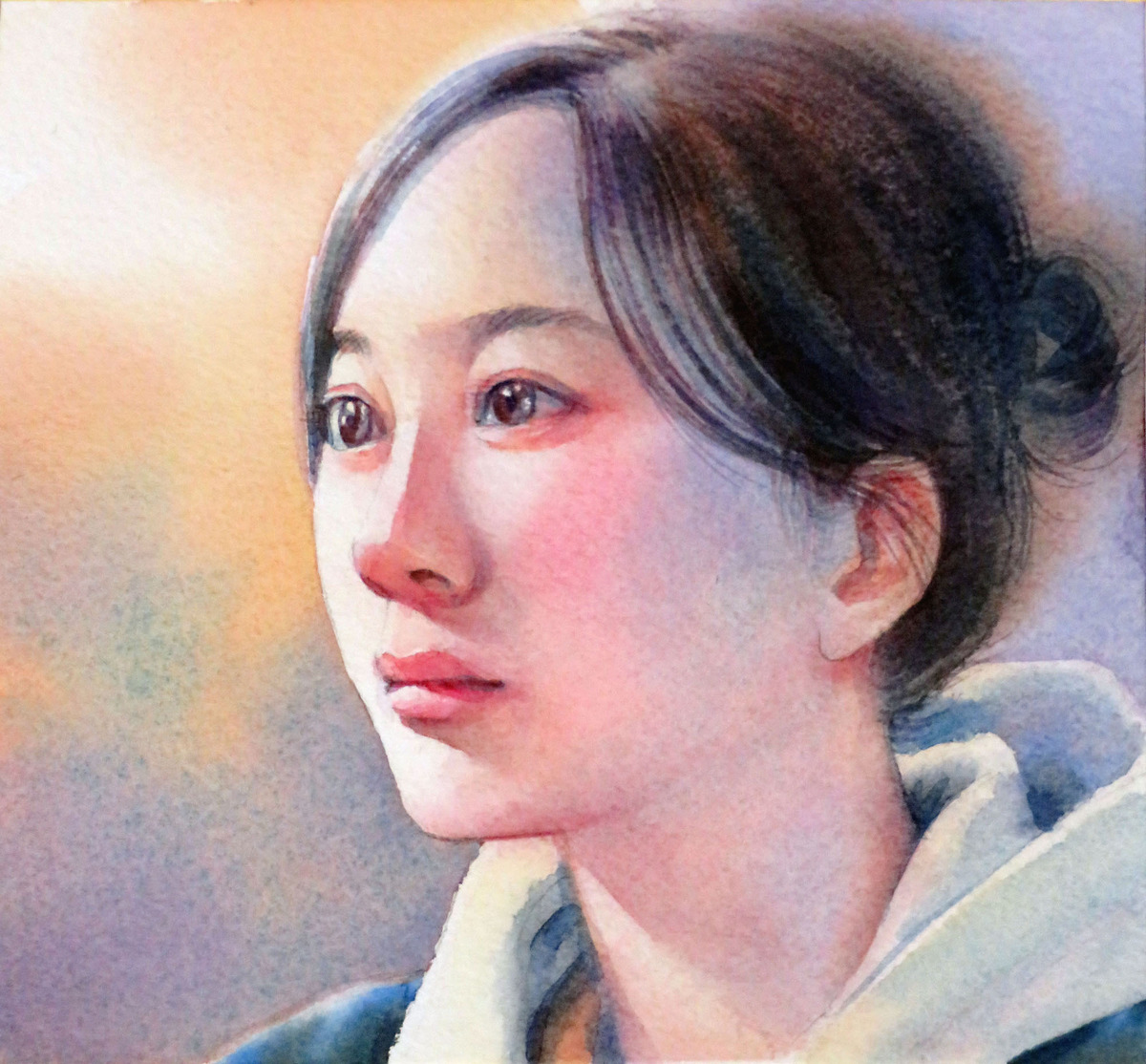 真夏の少女」 by 工場長｜Artmeter｜暮らしを彩るアートが、きっと見つかる