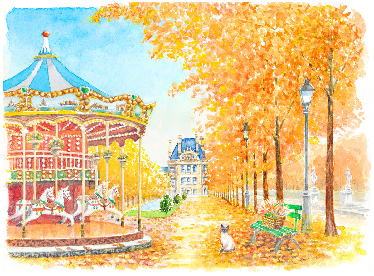 窓越しの風景」 by HOZUMI｜Artmeter｜暮らしを彩るアートが、きっと