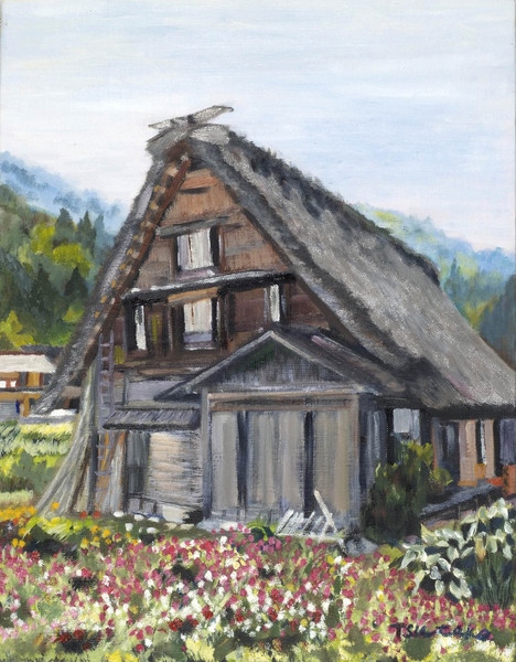 白川郷」 by olive｜Artmeter｜暮らしを彩るアートが、きっと見つかる