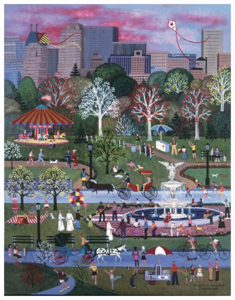 絵画『A Perfect Summer Day』 ジェーン・ウースター・スコット