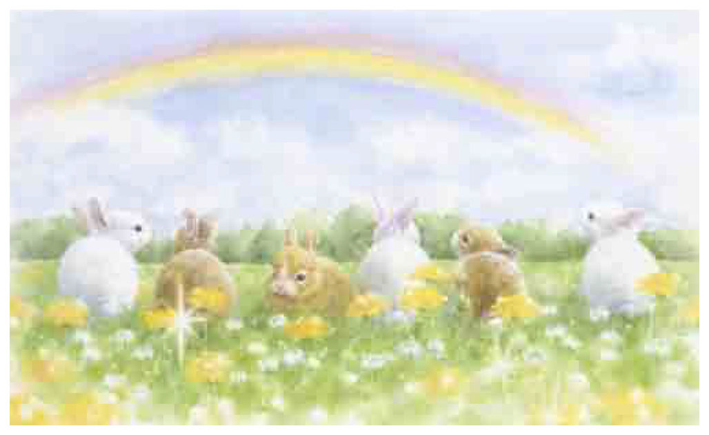 土田穣 絵画 (版画/ジクレー) 空にわたる 7466|アート＆フレーム|絵と