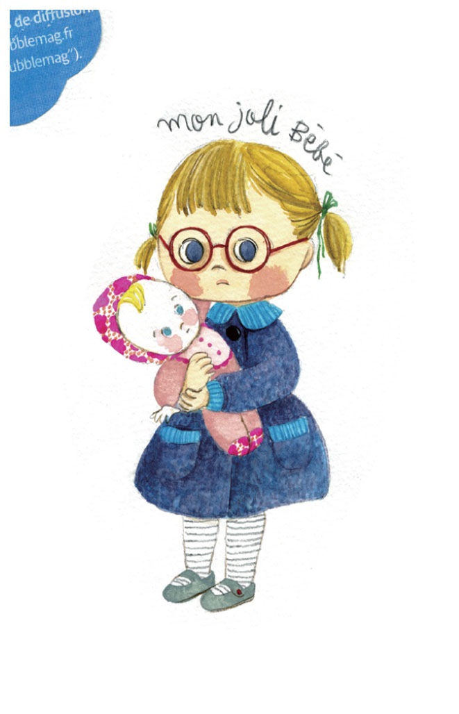 マリーニ＊モンティーニ 絵画 (版画/ジクレー) 私のかわいい赤ちゃん