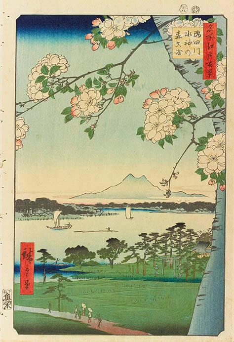 広重 名所江戸百景 | 太田記念美術館 | 美術館・展覧会情報サイト