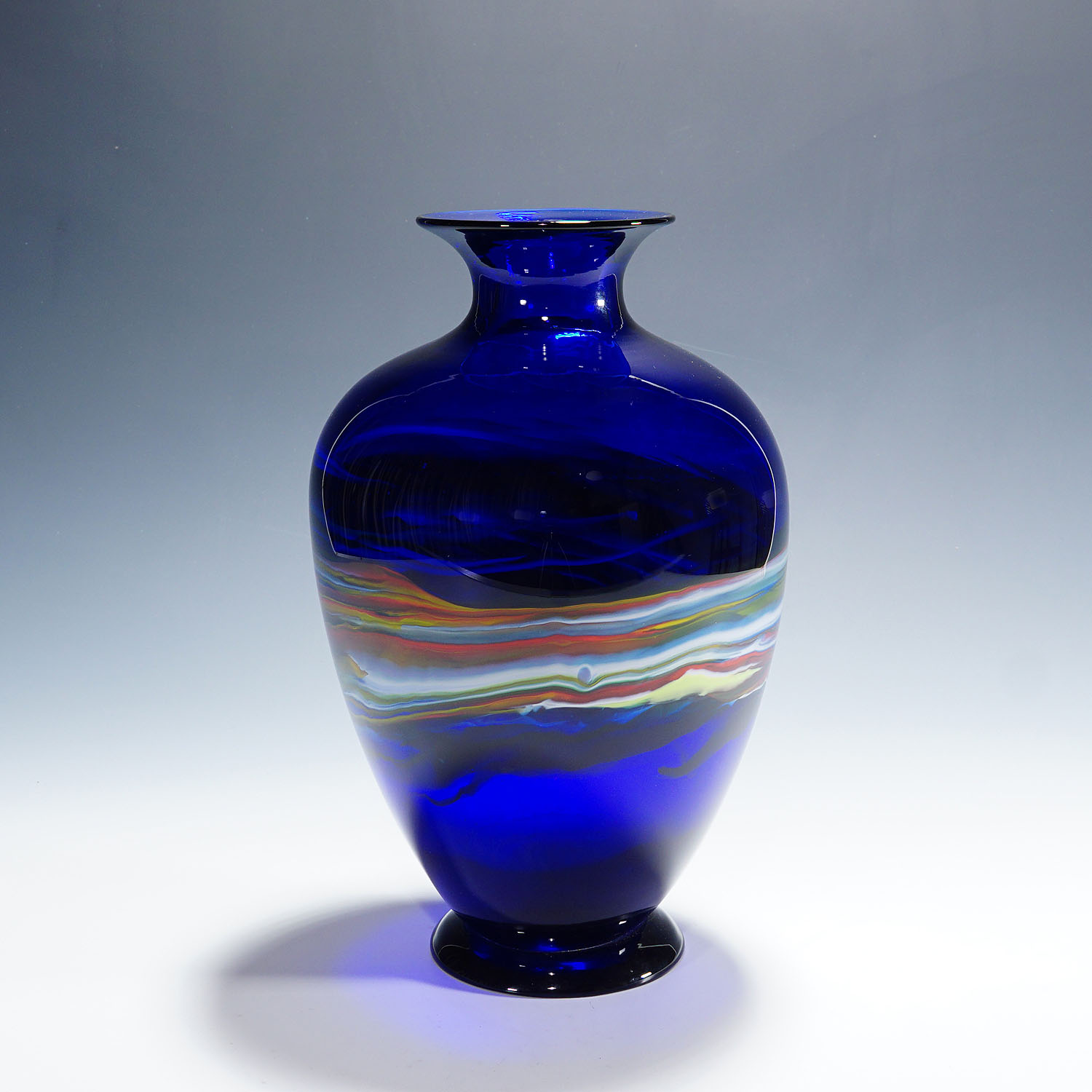 Gianni Versace by Archimede Seguso Murano art glass vase