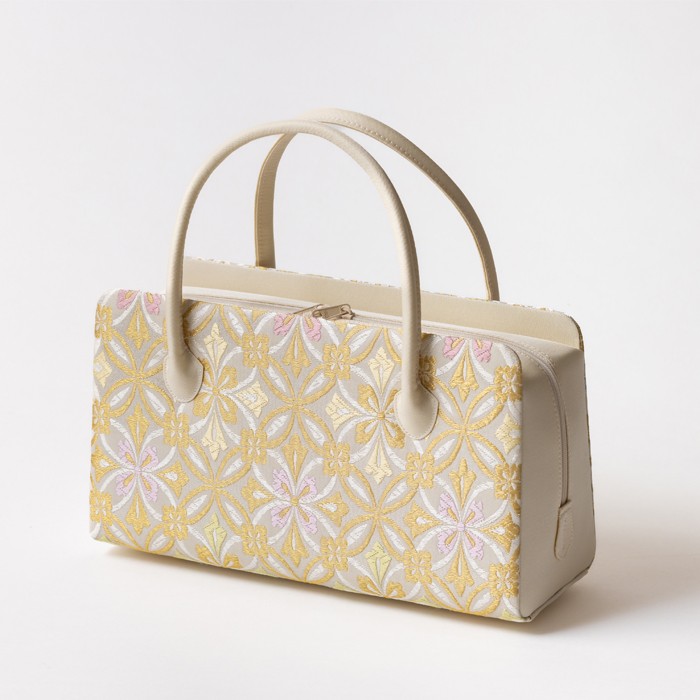 西陣織 利休バッグ No.4 和装バッグ さんび 京都 日本製 | arakawa