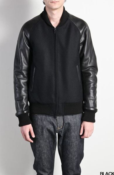 ATTACHMENT カシミヤ混平二重メルトン スタジャン AB42-216 「Area」