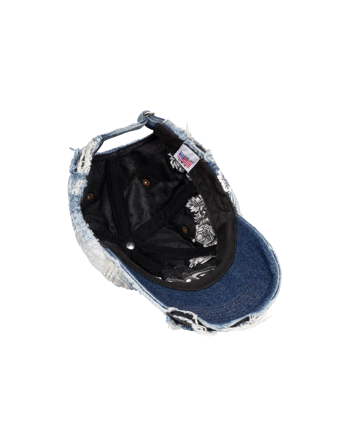 Destroyed Lace Cap Denim – Aries