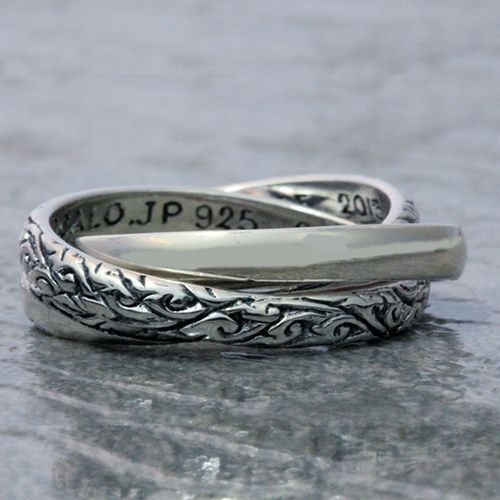 3連リング]ソカロ/[シルバーリング]トリプル・リング / ZOCALO