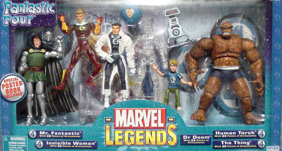 ASTRO ZOMBIES | TOYBIZ MARVEL LEGENDS DX BOX VARIANT FANTASTIC
