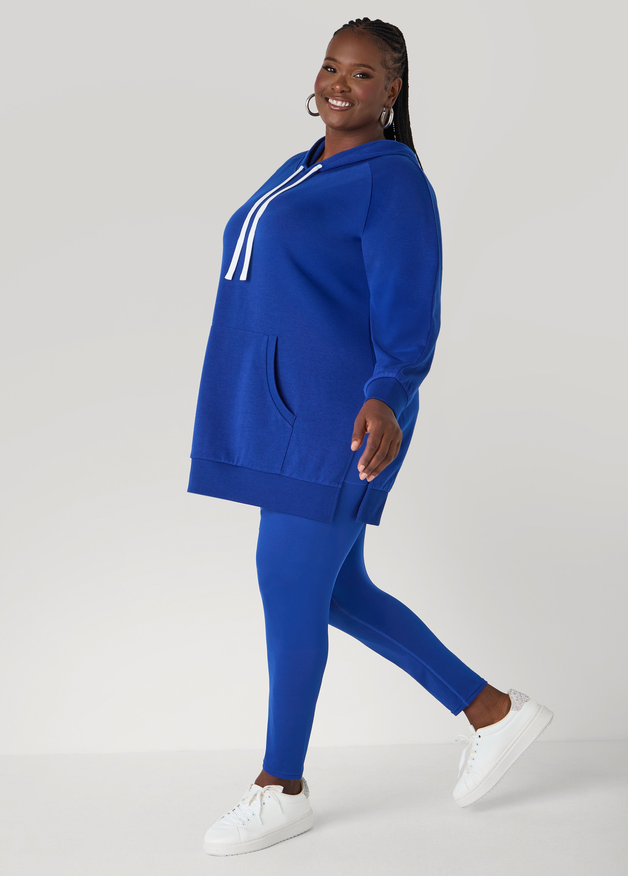 Side Split Oversized Hoodie – Ashley Stewart