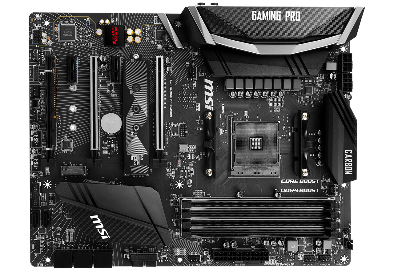 X470 GAMING PRO CARBON | MSI マザーボード AMD X470チップセット