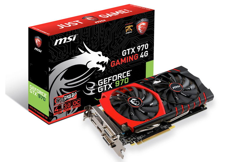 GTX 970 GAMING 4G | MSI グラフィックボード GeForce GTX 970 | 株式