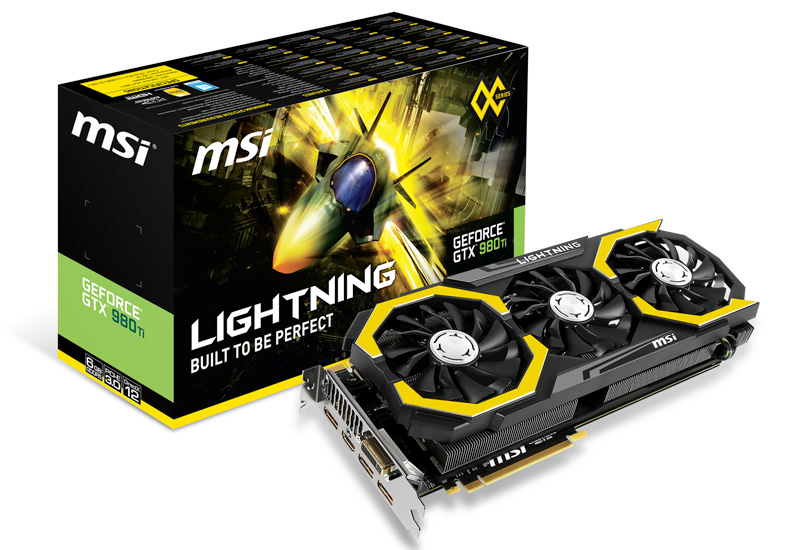 GTX 980Ti LIGHTNING | MSI グラフィックボード GeForce GTX 980 Ti