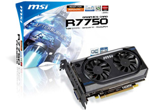 R7750-PMD1GD5 OC | MSI グラフィックボード RADEON HD 7750 | 株式
