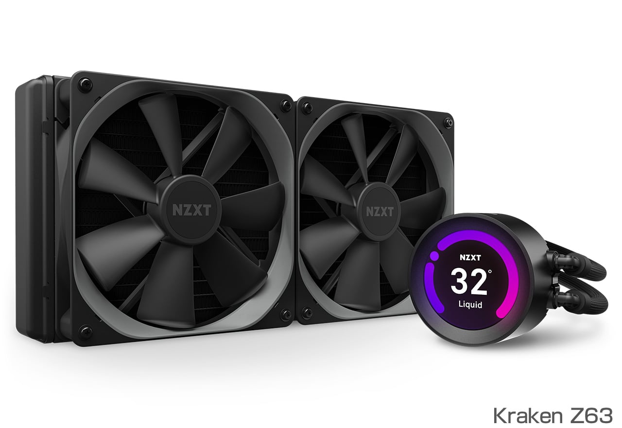 Kraken Zシリーズ | NZXT 水冷一体型CPUクーラー | 株式会社アスク
