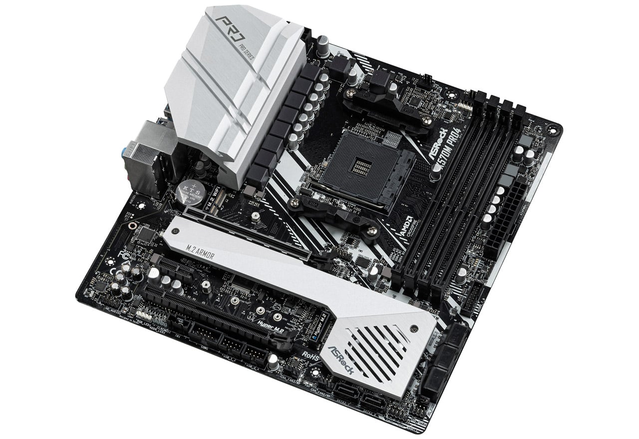 X570M Pro4 | ASRock マザーボード AMD X570チップセット | 株式会社アスク