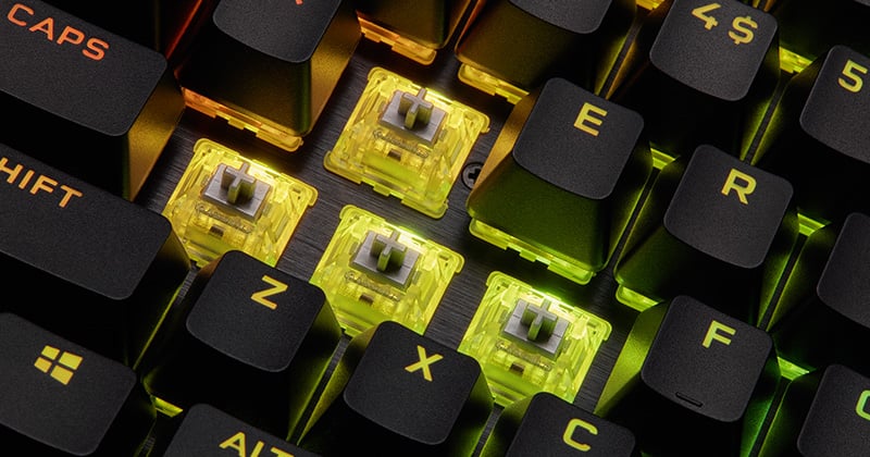 K100 RGBシリーズ | CORSAIR ゲーミングキーボード | 株式会社アスク