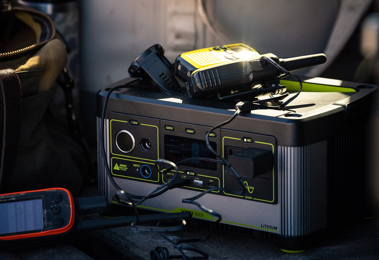 Yeti 500X (120V) Power Station | Goal Zero ポータブル電源 | 株式