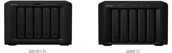 DiskStation DS1517+ | Synology ビジネス向け 5ベイオールインワンNAS