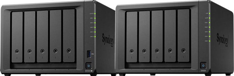 DiskStation DS1525+ | Synology ビジネス向け 5ベイオールインワンNAS