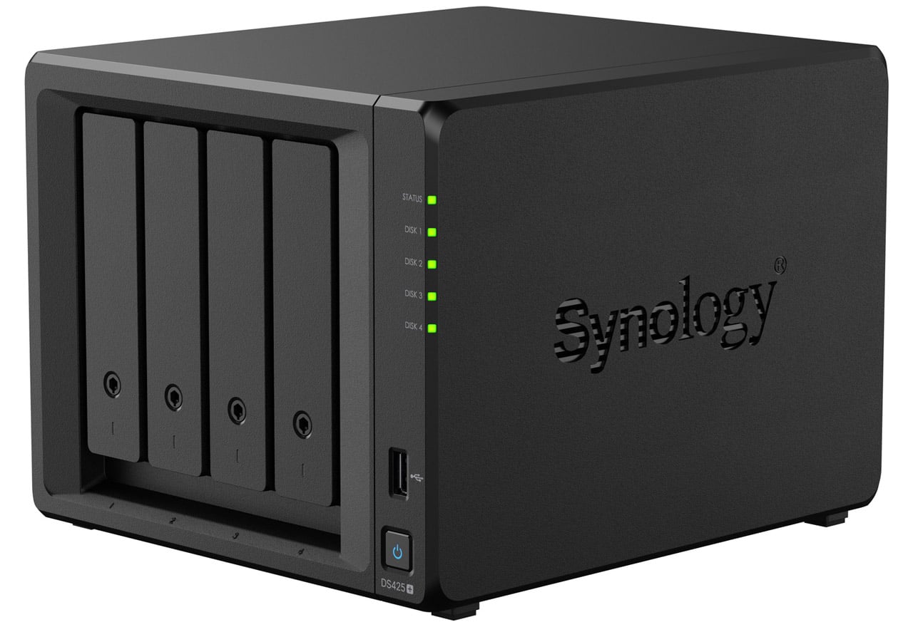 DiskStation DS425+ | Synology ビジネス向け 4ベイオールインワンNAS