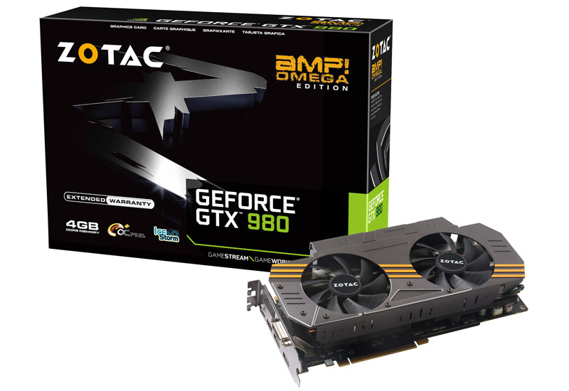 ZOTAC GeForce GTX 980 AMP Omega Edition | ZOTAC NVIDIA