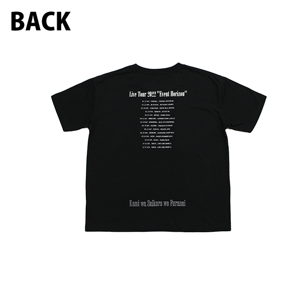 Tシャツ/Black | 神はサイコロを振らない | A!SMART