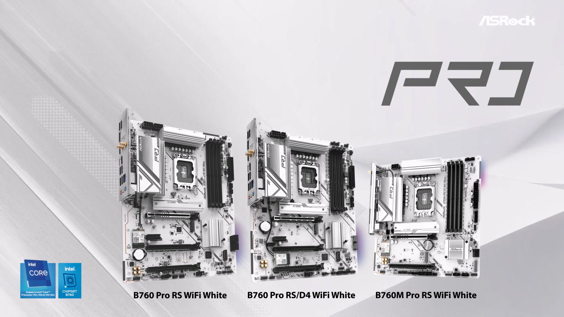 開封通電済み　ASRock B760 Pro RS/D4 WiFi ATX ASRock > B760 Pro RS/D4 WiFi