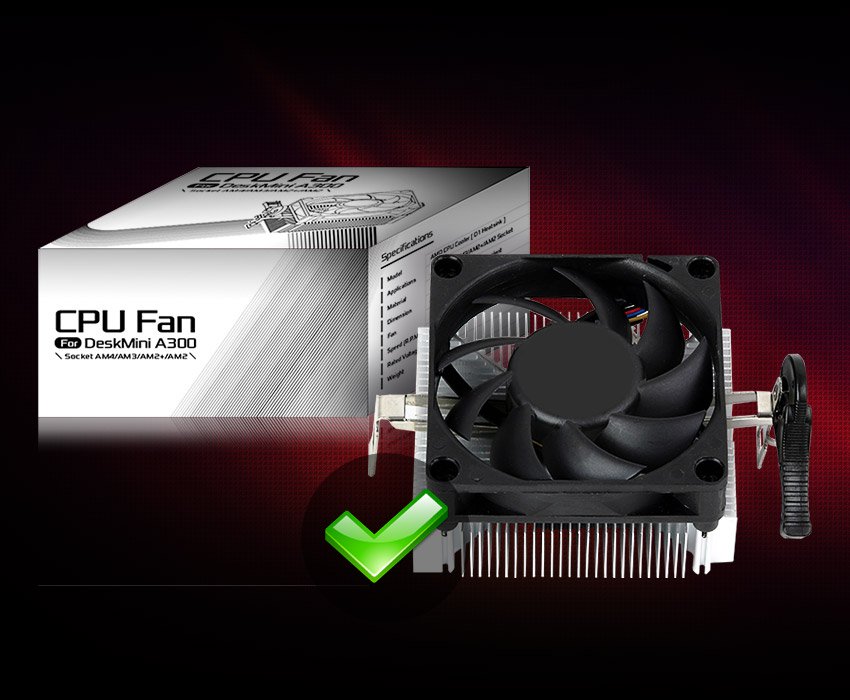 ASRock　DeskMiniA300Series ASRock > DeskMini X300 Series