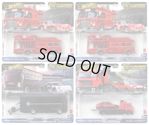 2025 TEAM TRANSPORT 【Hアソート (4個入り）】フェラーリ 250 GTO