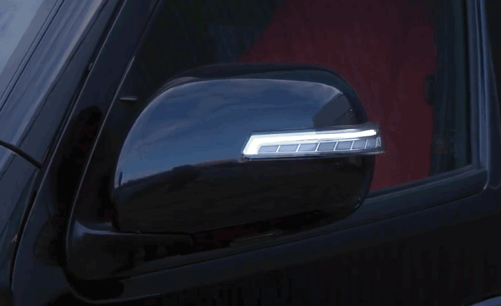 ハイエース1〜4・5型用ジュエルLEDウインカーミラー・シーケンシャル