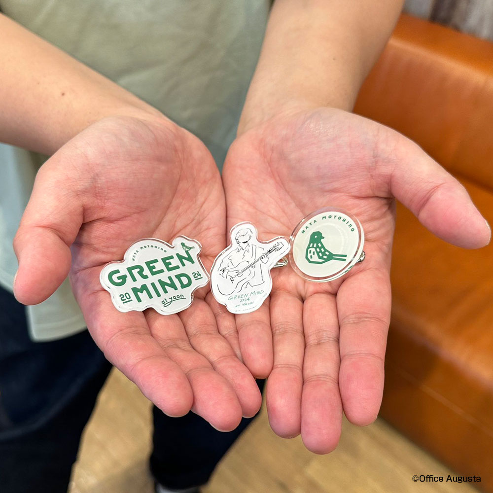 GREEN MIND 2024 at YAON ラッキーアイテム | 秦 基博 | Augusta