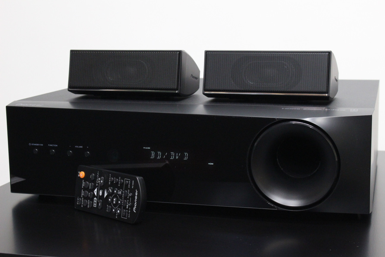 Pioneer HTP-CS1 サラウンドスピーカー パイオニア、2.1ch構成の