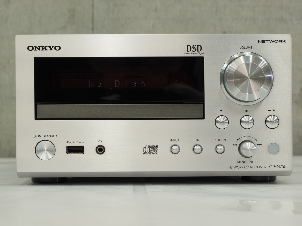 アバックWEB-SHOP / 【ジャンク】ONKYO CR-N765(S)【コード01-12979