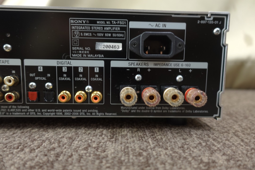 アバックWEB-SHOP / 【中古】SONY TA-F501【コード94-00230】ステレオ