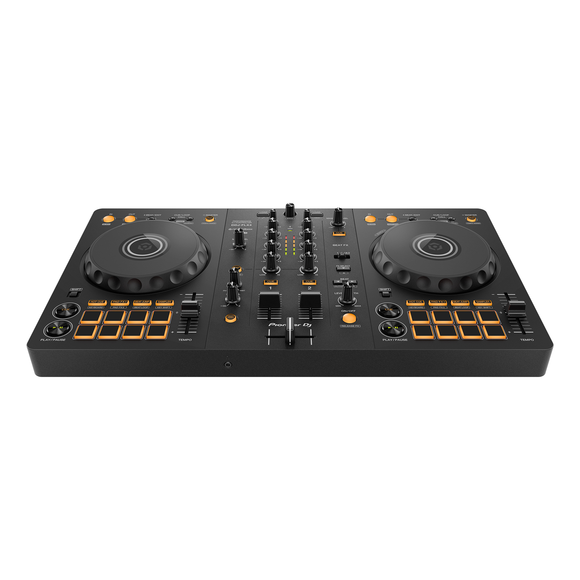 Pioneer DJ DDJ-FLX4 & Headphones Bundle | Entry Level DJ