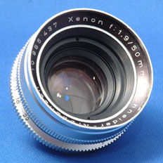 Xenon 50mm F1.9 | Camera Museum by awane-photo.com