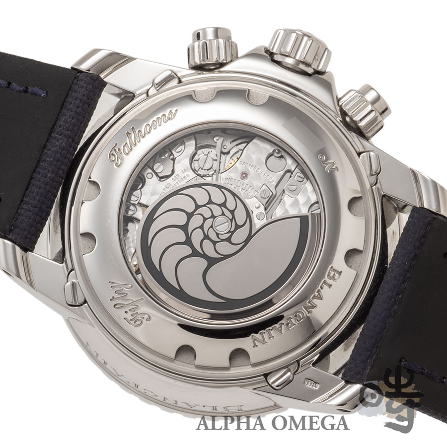 ブランパン フィフティ ファゾムス フライバッククロノグラフ