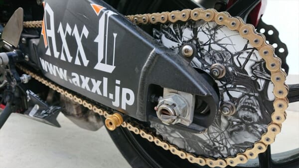 DIXER PARTS製 ZX-12R 用デザインリアスプロケット｜AxxL